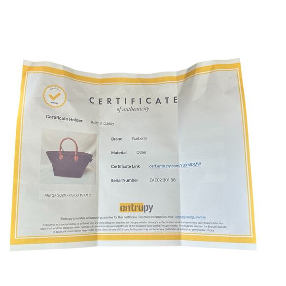 Burberry Blue Label Tote - Pre-Owned in Brown and Pink - Picture 2 of 10